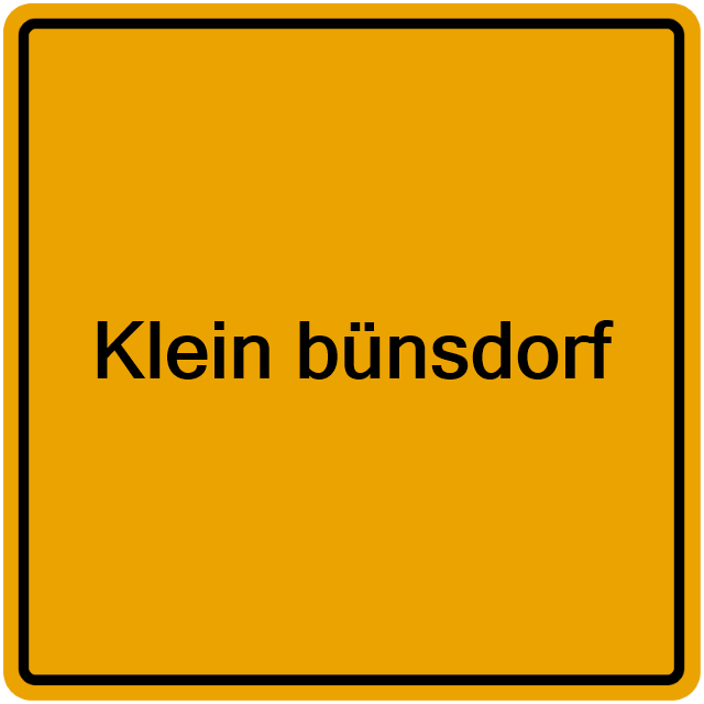 Einwohnermeldeamt24 Klein bünsdorf